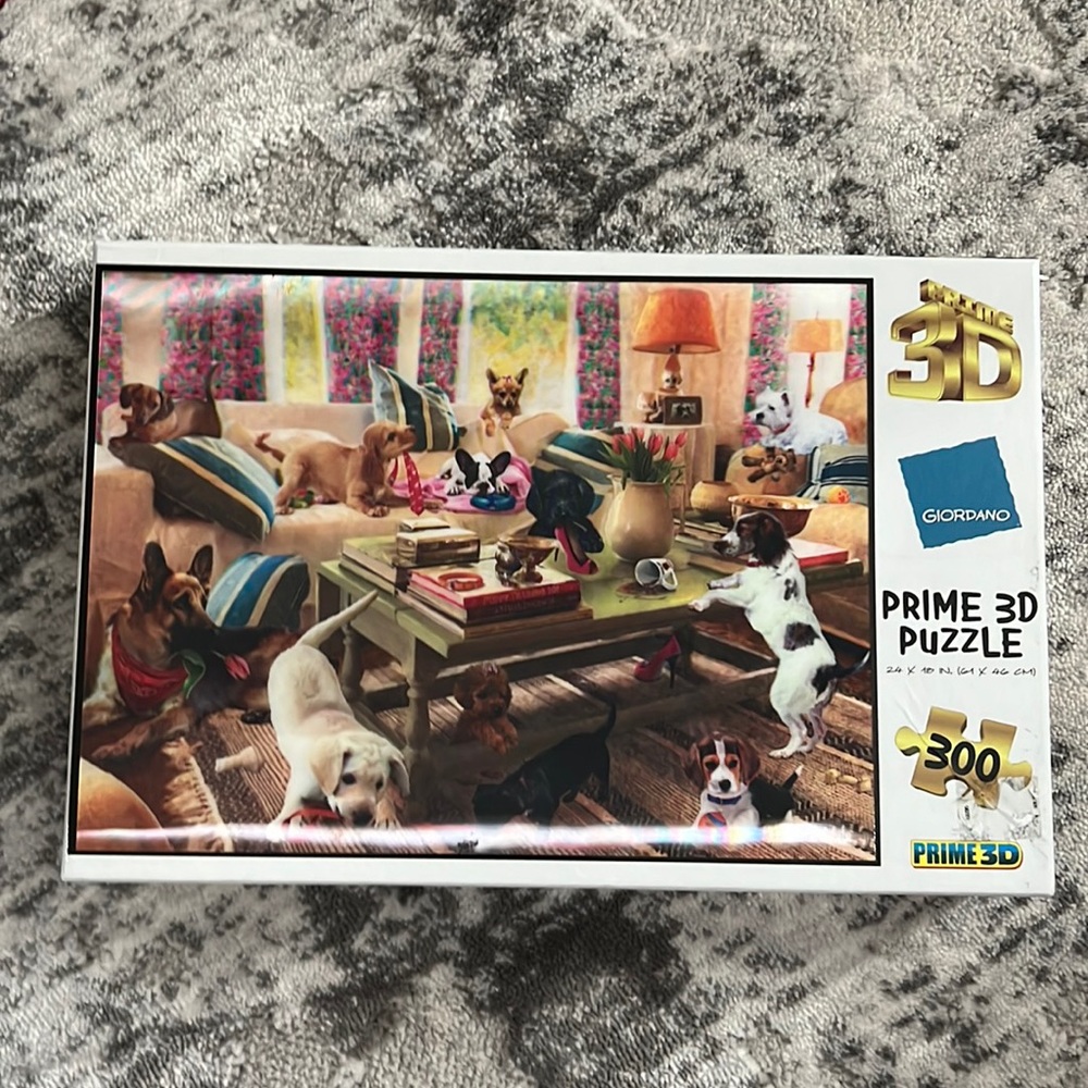 Giordano Prime 3D Puzzle 300 pieces ages 6+ open box EUC